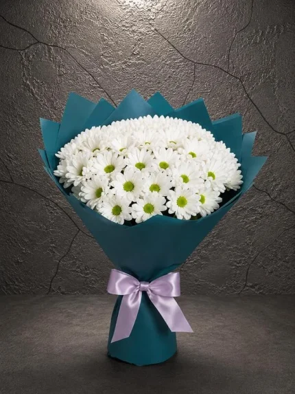 Beyaz Papatyalar Buca Çiçekçi BKT0029