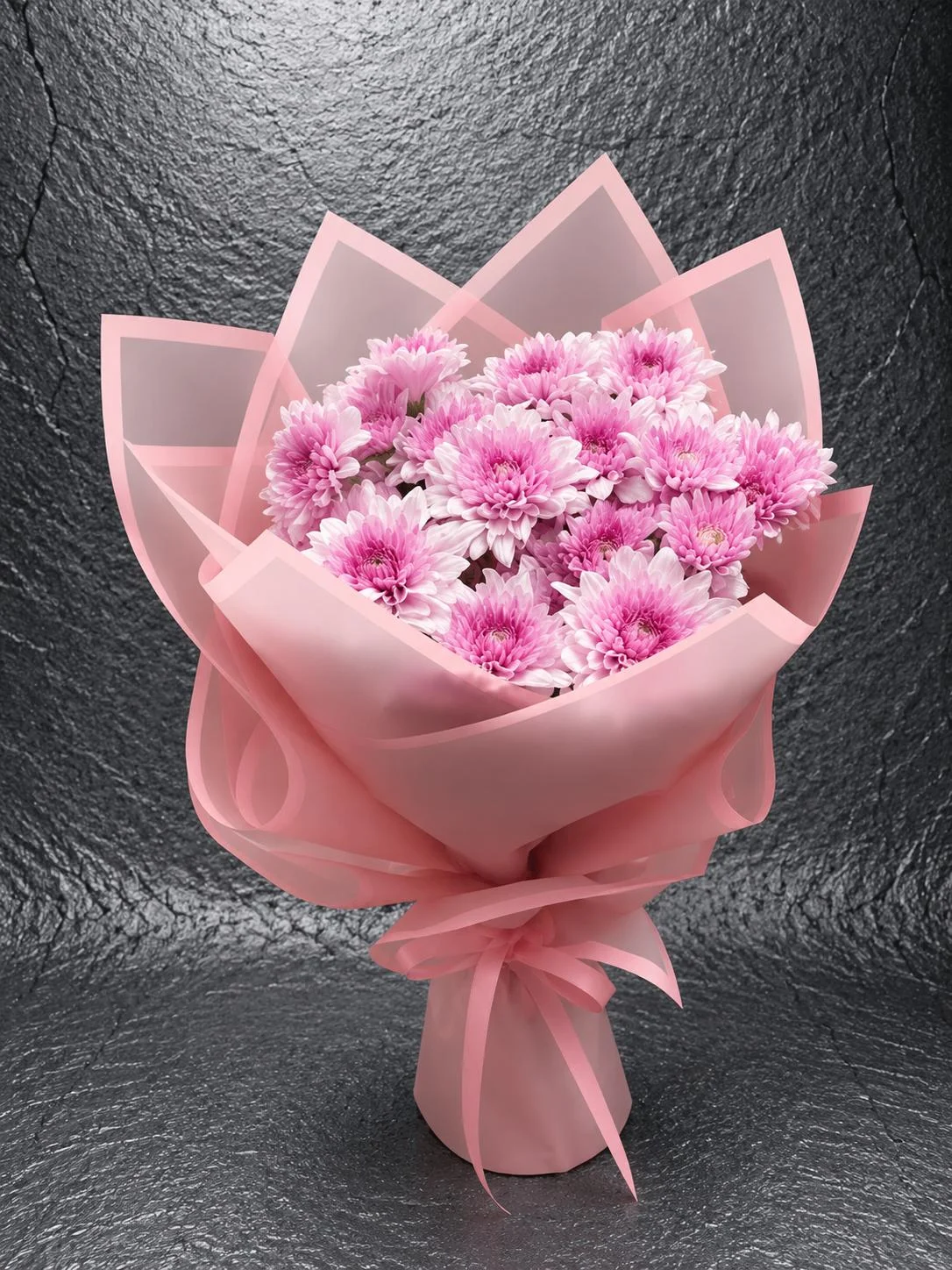 Buca-Cicekci-I-Izmir-Cicekci-BKT0014 Pembe Kasımpatı Buketi 10 Dal.- Buca Çiçekçi -BKT0014