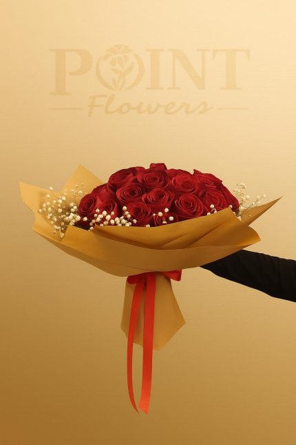 Buca Çiçekçi Kırmızı Gül Buketi 41 Dal  BKT0026