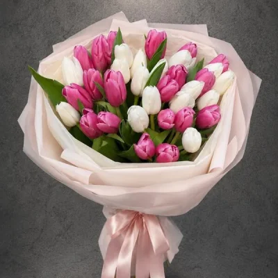 Soft Lale Buketi. 35 Dal Buca Çiçekçi. BKT0088