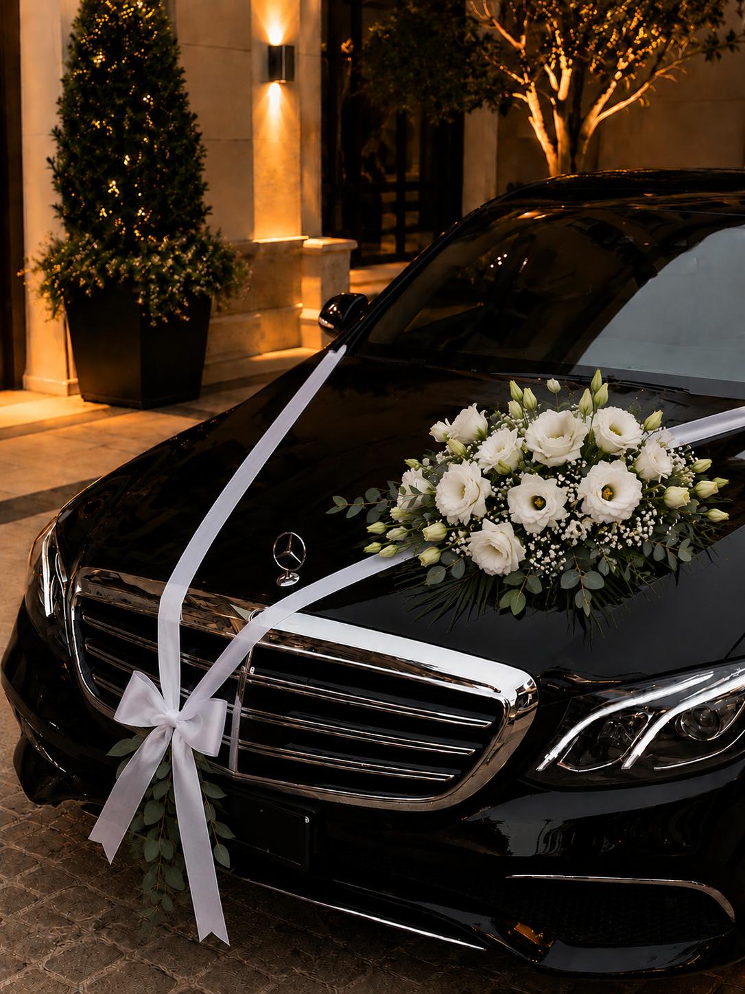Zarafet Çizgisi Premium Gelin Arabası Süsleme WED5-0001 Zarafet Çizgisi Premium Gelin Arabası Süsleme WED5-0001